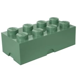 Room Copenhagen Lego Storage Brick 8, Sand Green
