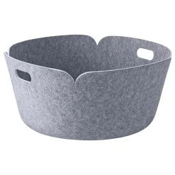 Muuto Restore Round Basket, Grey