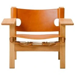 Fredericia The Spanish Chair, Cognac Leather - Oiled Oak