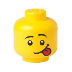 Room Copenhagen Lego Storage Head Container, S, Silly