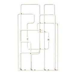 Maze Little Saturday Magazine Holder, White