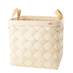 Verso Design Lastu Birch Basket, L