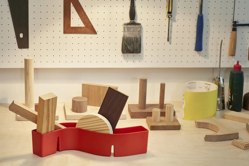 Vitra S-Tidy Organizer, Yellow - Image 4