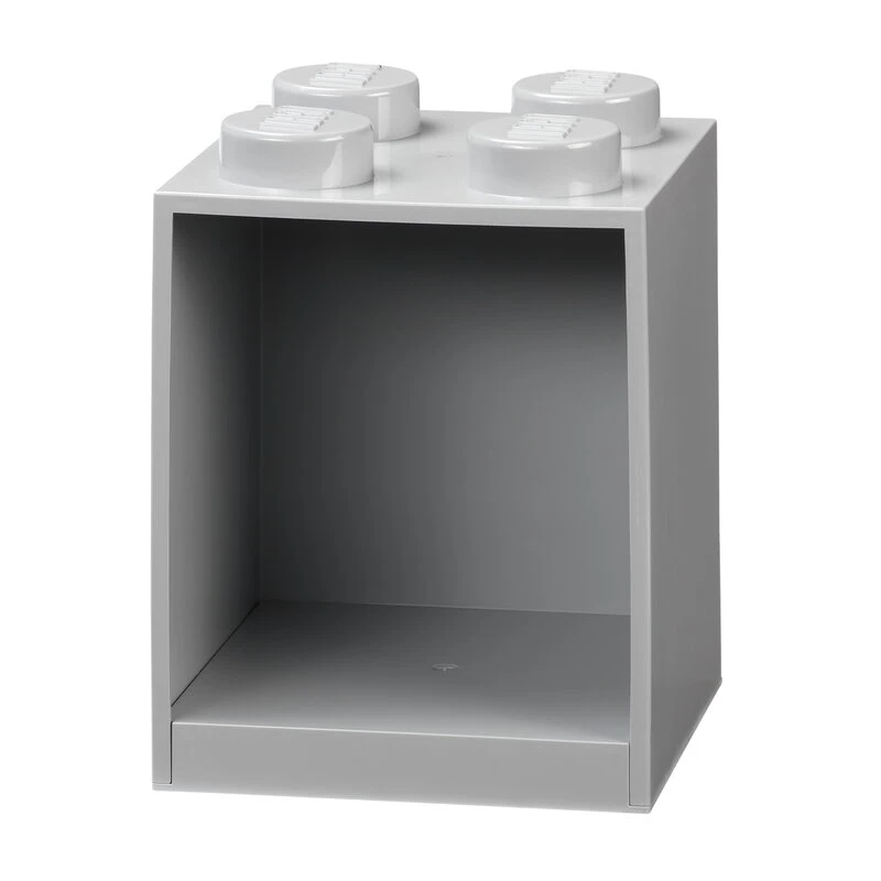 Room Copenhagen Lego Brick Shelf 4, Grey