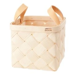 Verso Design Lastu Birch Basket, S