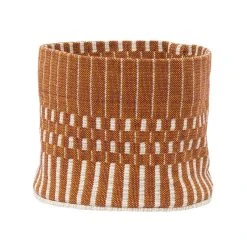 Johanna Gullichsen Helios Fabric Basket XS, Brick
