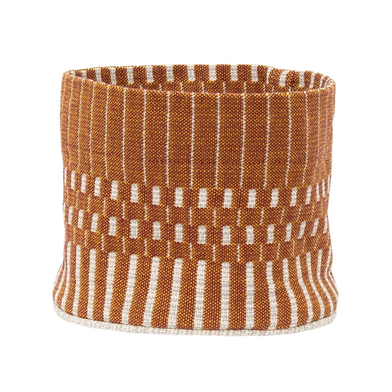 Johanna Gullichsen Helios Fabric Basket XS, Brick