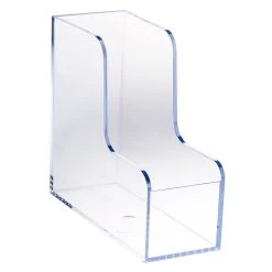 Palaset Magazine Rack, Clear