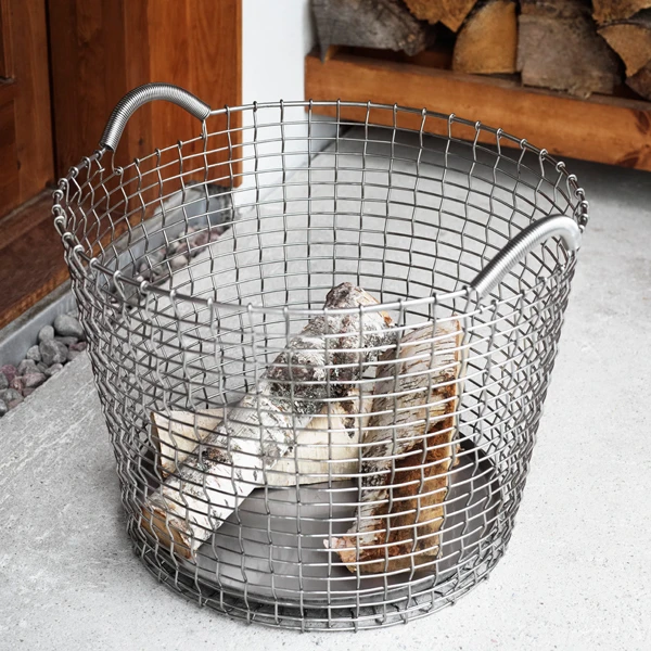 Korbo Classic 24 Wire Basket, Galvanized - Image 2