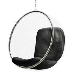 Eero Aarnio Originals Bubble Chair, Black