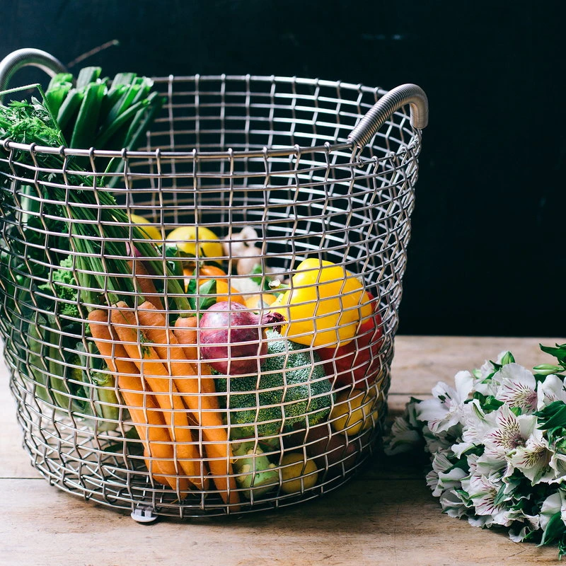 Korbo Classic 50 Wire Basket, Galvanized - Image 2