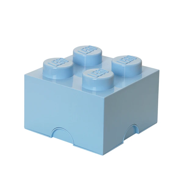 Room Copenhagen Lego Storage Brick 4, Light Royal Blue