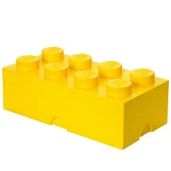 Room Copenhagen Lego Storage Brick 8, Yellow