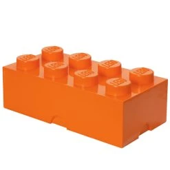 Room Copenhagen Lego Storage Brick 8, Orange