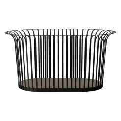 Menu Ribbon Basket, Black