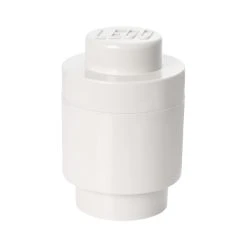 Room Copenhagen Lego Storage Brick 1, Round, White