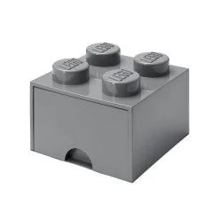Room Copenhagen Lego Brick Drawer 4, Dark Grey