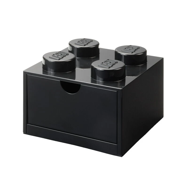 Room Copenhagen Lego Desk Drawer 4, Black 3 Room Copenhagen Lego Desk Drawer 4, Black