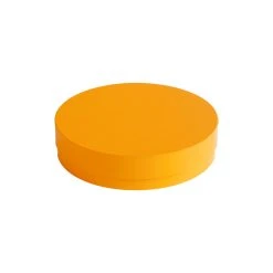 Hay Colour Storage Box, Round, Egg Yolk