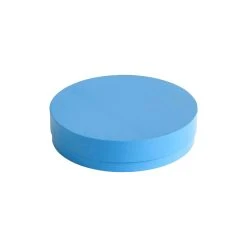 Hay Colour Storage Box, Round, Sky Blue