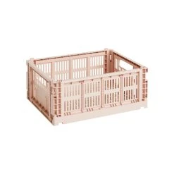 Hay Colour Crate, M, Recycled Plastic, Powder