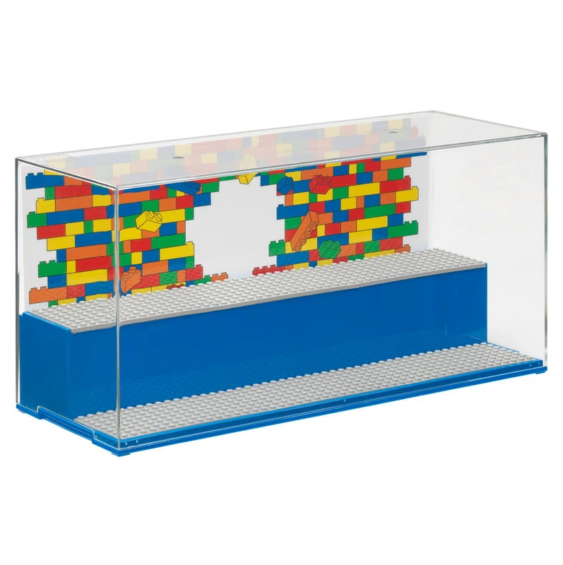 Room Copenhagen Lego Play & Display Case, Bright Blue