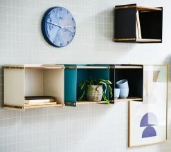 Cane-line Box Storage Box, Teak - Grey 10 Cane-line Box Storage Box, Teak - Grey -Vitra Shop 5770TAW 5770TAL 5770TAA 2 1
