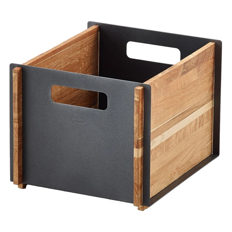 Cane-line Box Storage Box, Teak - Grey 3 Cane-line Box Storage Box, Teak - Grey
