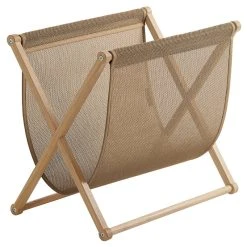 Woodnotes Magazine Rack, Oak - Natural