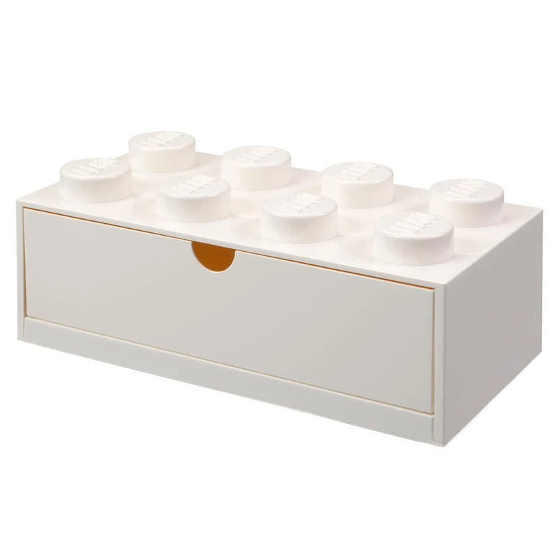 Room Copenhagen Lego Desk Drawer 8, White
