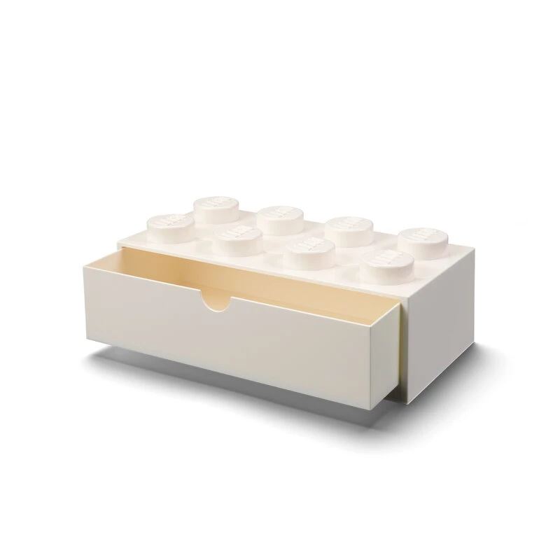 Room Copenhagen Lego Desk Drawer 8, White - Image 2