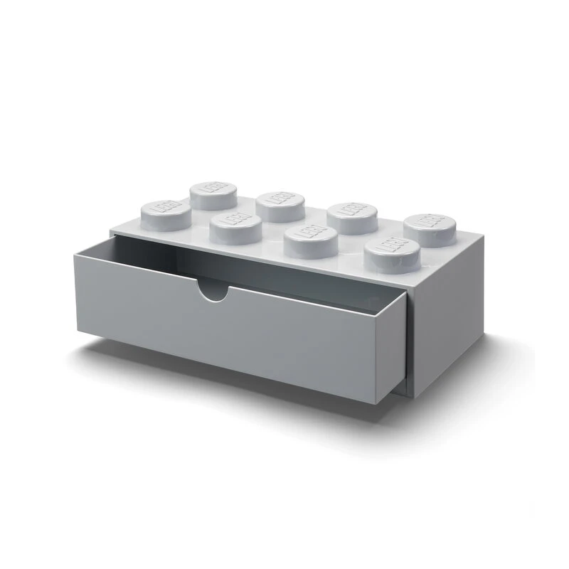 Room Copenhagen Lego Desk Drawer 8, Grey - Image 2