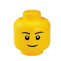 Room Copenhagen Lego Storage Head Container, S, Boy