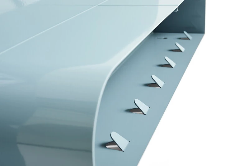 Hay Korpus Shelf L, 7 Hooks, Sea - Image 4