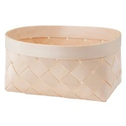 Verso Design Viilu Birch Basket, Oval, S