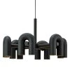 AGO Cirkus Chandelier, Large, Charcoal