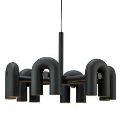 AGO Cirkus Chandelier, Large, Charcoal