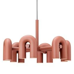AGO Cirkus Chandelier, Large, Terracotta