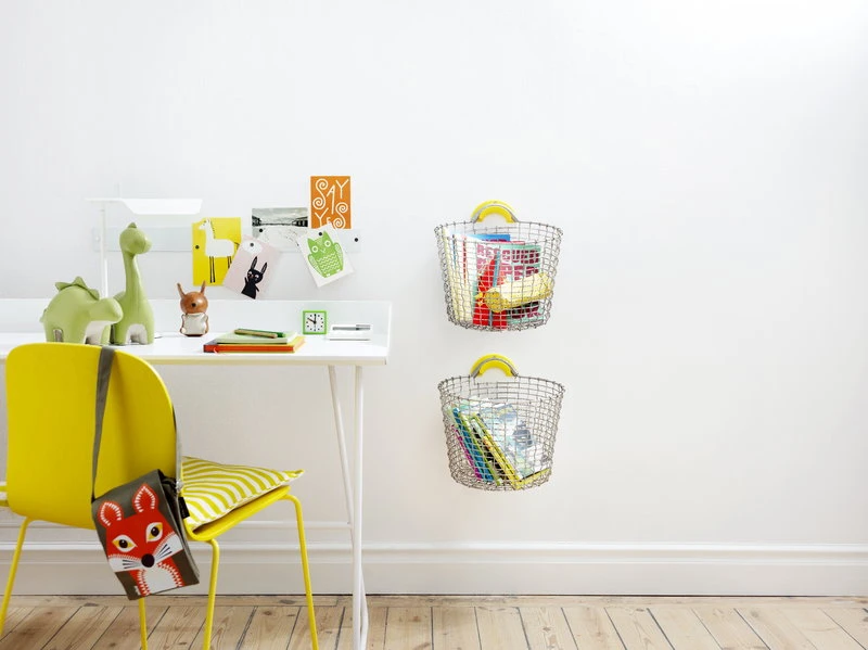 Korbo Bin 16 Wire Basket, Galvanized - Image 6