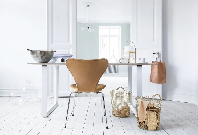 Korbo Bin 18 Wire Basket, Brass - Image 3