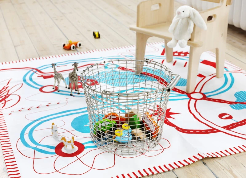 Korbo Bucket 16 Wire Basket, Galvanized - Image 6