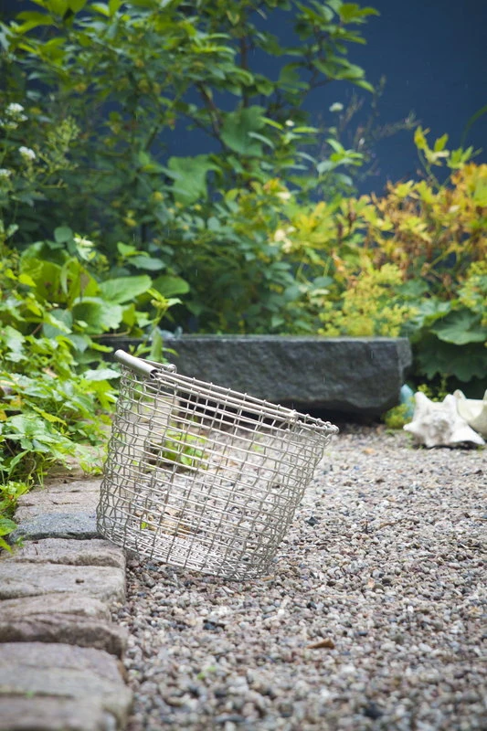 Korbo Bucket 24 Wire Basket, Galvanized - Image 6