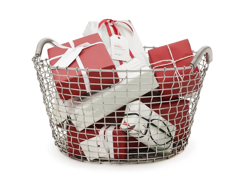 Korbo Classic 35 Wire Basket, Galvanized 7 Korbo Classic 35 Wire Basket, Galvanized - Image 5