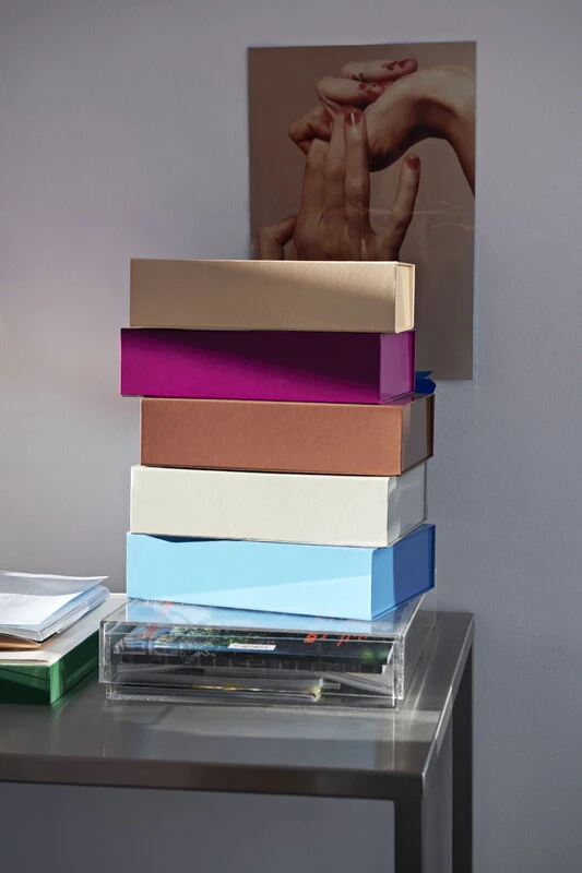 Hay Colour Storage Box, S, Milk Chocolate 5 Hay Colour Storage Box, S, Milk Chocolate - Image 3