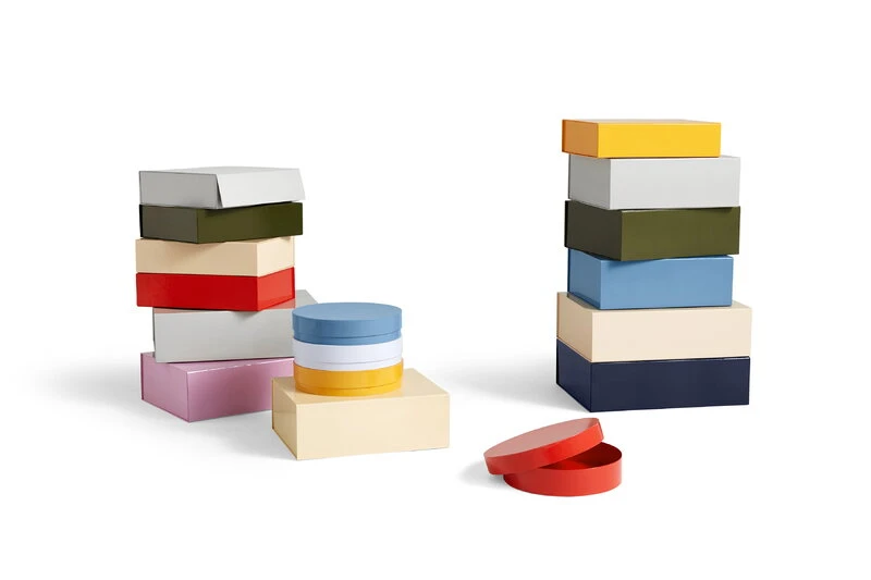 Hay Colour Storage Box, Round, Lavender - Image 3