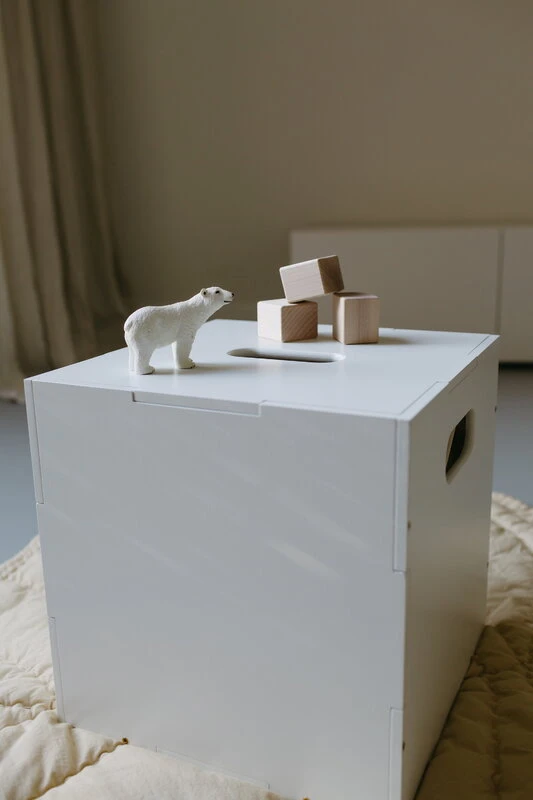 Nofred Cube Storage Box, White - Image 2
