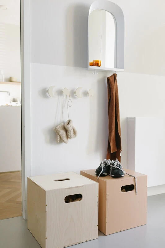 Nofred Cube Storage Box, Sand - Image 4