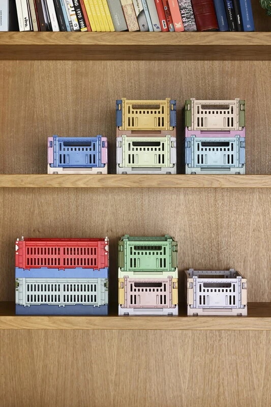 Hay Colour Crate Mix, S, Recycled Plastic, Sky Blue - Image 5