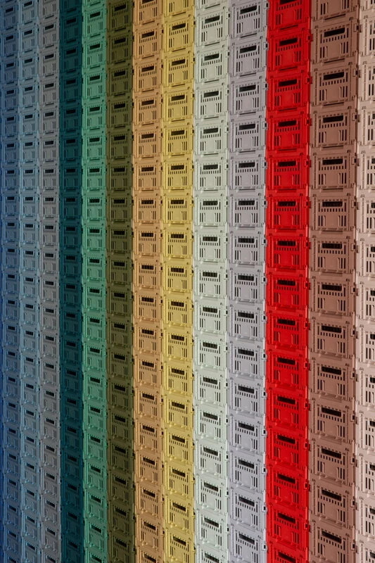Hay Colour Crate, S, Recycled Plastic, Mint 7 Hay Colour Crate, S, Recycled Plastic, Mint - Image 5