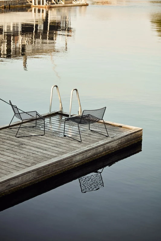 Hay Hee Lounge Chair, Black 5 Hay Hee Lounge Chair, Black - Image 3